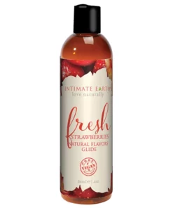 Intimate Earth Natural Flavors Lubrykant Truskawka 60ml Woda