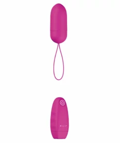 B Swish bnaughty Classic Unleashed Cerise - system intymny z pilotem, 7.6 cm