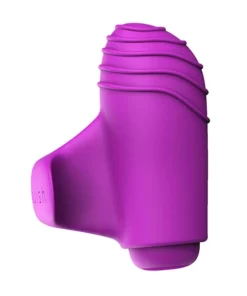 B Swish bteased Basic Orchid - stymulator palcowy, 5 trybow, silikon