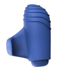 B Swish bteased Basic Denim - nakładka wibrująca na palec, silikonowa