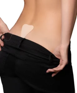 Bye Bra Adhesive Thong Nude One Size - Samoprzylepne bezszwowe stringi