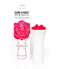 Clone-A-Pussy Plus Sleeve Kit Pink - zestaw do modelowania z wkładką