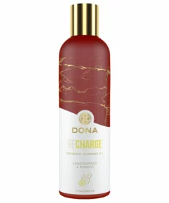 Dona Recharge Olejek do masażu trawa cytrynowa & imbir 120ml