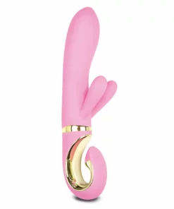 Gvibe Grabbit Pink - wielofunkcyjny model z 3 silnikami, silikon medyczny