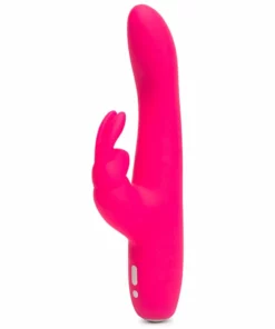 Lovehoney Happy Rabbit Curve Slim Pink - smukły model z podwojnym systemem wibracji