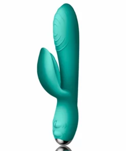 Rocks-Off Every Girl Teal - silikonowy model dwusilnikowy USB
