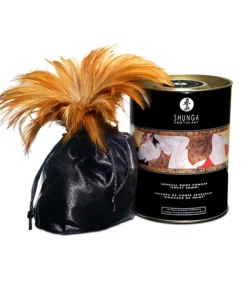 Shunga Sweet Snow Puder do ciała 228g Truskawkowe Wino z połyskiem