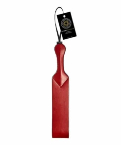 Sportsheets Saffron Loop Paddle - packa skorzana z pętlą, długa