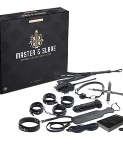 Tease & Please Master & Slave Deluxe - Gra z akcesoriami i kartami PL/EN