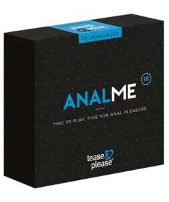 XXXME ANALME Zestaw do gier intymnych z akcesoriami, 15x15 cm