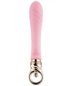 ZALO Courage Pink - silikonowy model z podgrzewaniem i kryształkiem