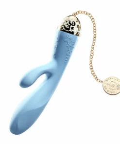 ZALO Rosalie Royal Blue - elegancki model z 24K złotem, Bluetooth, 20 cm