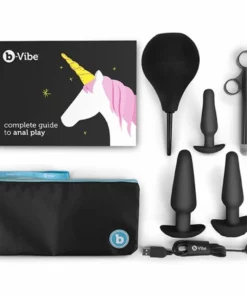 b-Vibe Zestaw Edukacyjny do Treningu Stref Intymnych Black 7 elementow