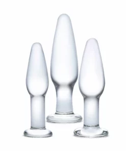 Glas Zestaw Treningowy Szklanych Korkow Anatomicznych 3 Rozmiary