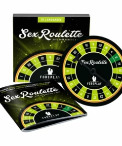 Tease and Please Sex Roulette Foreplay - gra planszowa dla par, 24 wyzwania