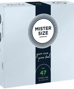 Mister Size 47 mm - precyzyjnie dopasowane prezerwatywy 36 sztuk