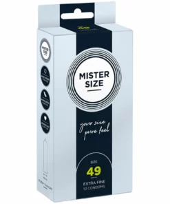 Mister Size 49 mm - precyzyjnie dopasowane prezerwatywy 10 sztuk