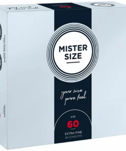 Mister Size Prezerwatywy 60 mm 36 szt. - Precyzyjne Dopasowanie
