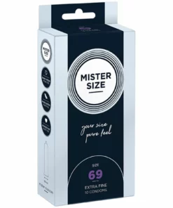 Mister Size 69 mm - precyzyjne prezerwatywy, opakowanie 10 sztuk