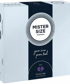 Mister Size 69 mm - prezerwatywy anatomiczne, 36 sztuk, duży rozmiar