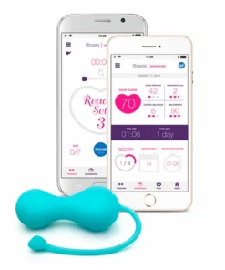 OhMiBod Lovelife Krush Turquoise - inteligentny system treningowy Bluetooth