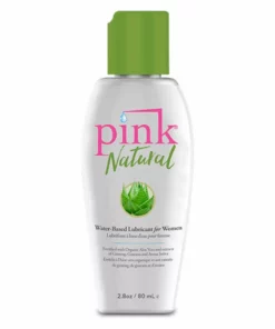 Pink Natural Lubricant wodny z aloesem i żeń-szeniem 80 ml
