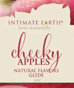 Intimate Earth Cheeky Apples żel nawilżający saszetka 3 ml zapach jabłka