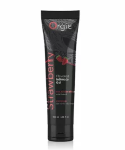 Orgie Lube Tube Żel intymny jadalny truskawkowy 100ml na bazie wody