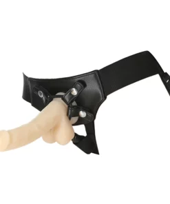 Addiction Strap-On Harness Black uniwersalny, regulowany, z PowerBullet