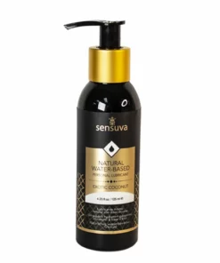 Sensuva Natural Water-Based Exotic Coconut 125ml - żel nawilżający kokosowy