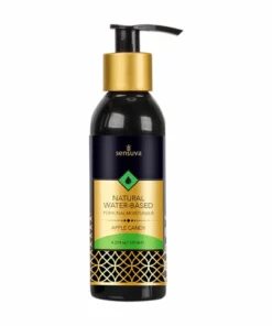 Sensuva Natural Water-Based Apple Candy 125ml - żel nawilżający wodny o zapachu jabłka