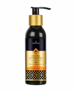 Sensuva Natural Water-Based Lubrykant Orange Creamsicle 125ml