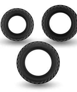 Velv Or Rooster Floki Pack - zestaw 3 elastycznych pierścieni silikonowych