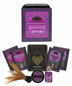 Kama Sutra The Weekender Tin Can Raspberry Kiss - Zestaw Mini Akcesoriow