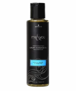 Sensuva Me & You Olejek do Masażu 125ml Wanilia Cukier Groszek Pachnący
