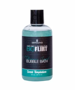 Sensuva Big Flirt Bubble Bath Sweet Temptation 237ml - płyn z feromonami