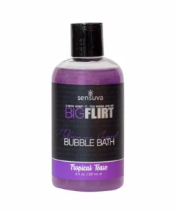Sensuva Big Flirt Tropical Tease płyn do kąpieli z feromonami 237ml