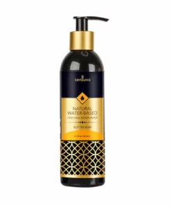 Sensuva Natural Water-Based Butter Rum 240ml - żel nawilżający na bazie wody