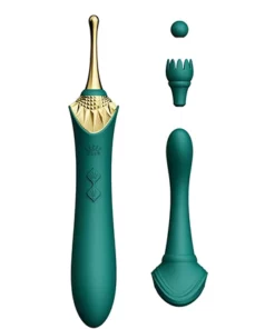 ZALO Bess Turquoise Green - Precyzyjny model z 3 nakładkami, 8 trybow