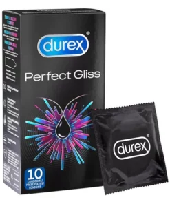 Durex Perfect Gliss 10 szt. - prezerwatywy z intensywnym nawilżeniem