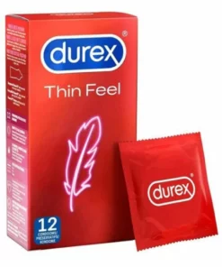 Durex Thin Feel 12 szt. - ultracienkie prezerwatywy lateksowe