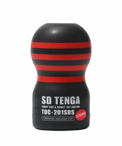 Tenga SD Original Vacuum Cup Strong - kompaktowa maszyna intymna, czarna