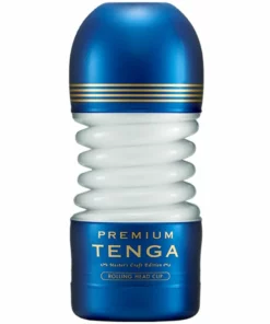 Tenga Premium Rolling Head Cup - maszyna intymna, obracana głowka, 15 cm