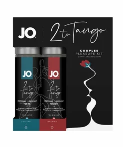 System JO 2 to Tango Zestaw Lubrykantow H2O Warming & Cooling 2x60ml
