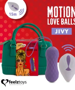 FeelzToys Motion Love Balls Jivy pilot wodoodporne 7 trybow 3.2x8.3cm
