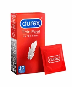 Durex Thin Feel Extra Thin 10 szt - ultracienkie prezerwatywy lateksowe