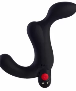 Fun Factory Duke Black - masażer prostaty z wibracją, silikon medyczny