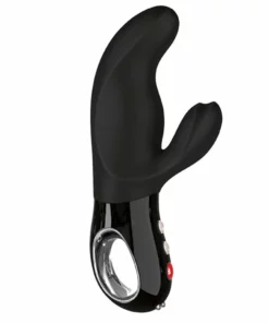 Fun Factory Miss Bi Black - podwojny system wibracji, silikon, 17 cm