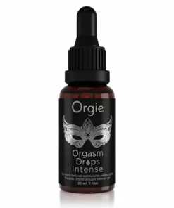 Orgie Orgasm Drops Intense 30ml - żel intymny jadalny o smaku jabłka
