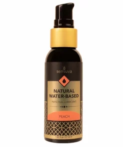 Sensuva Natural Water-Based Peach 57ml - żel nawilżający brzoskwiniowy